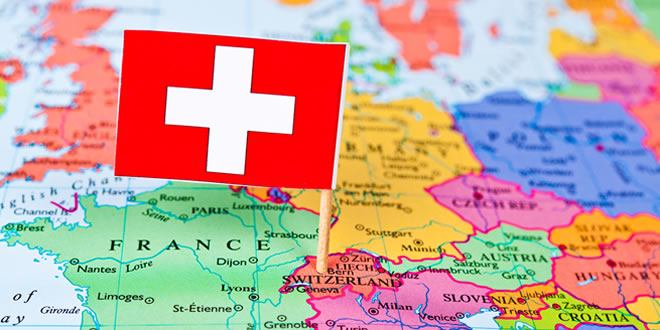 La Suisse? Au centre de l'Europe!